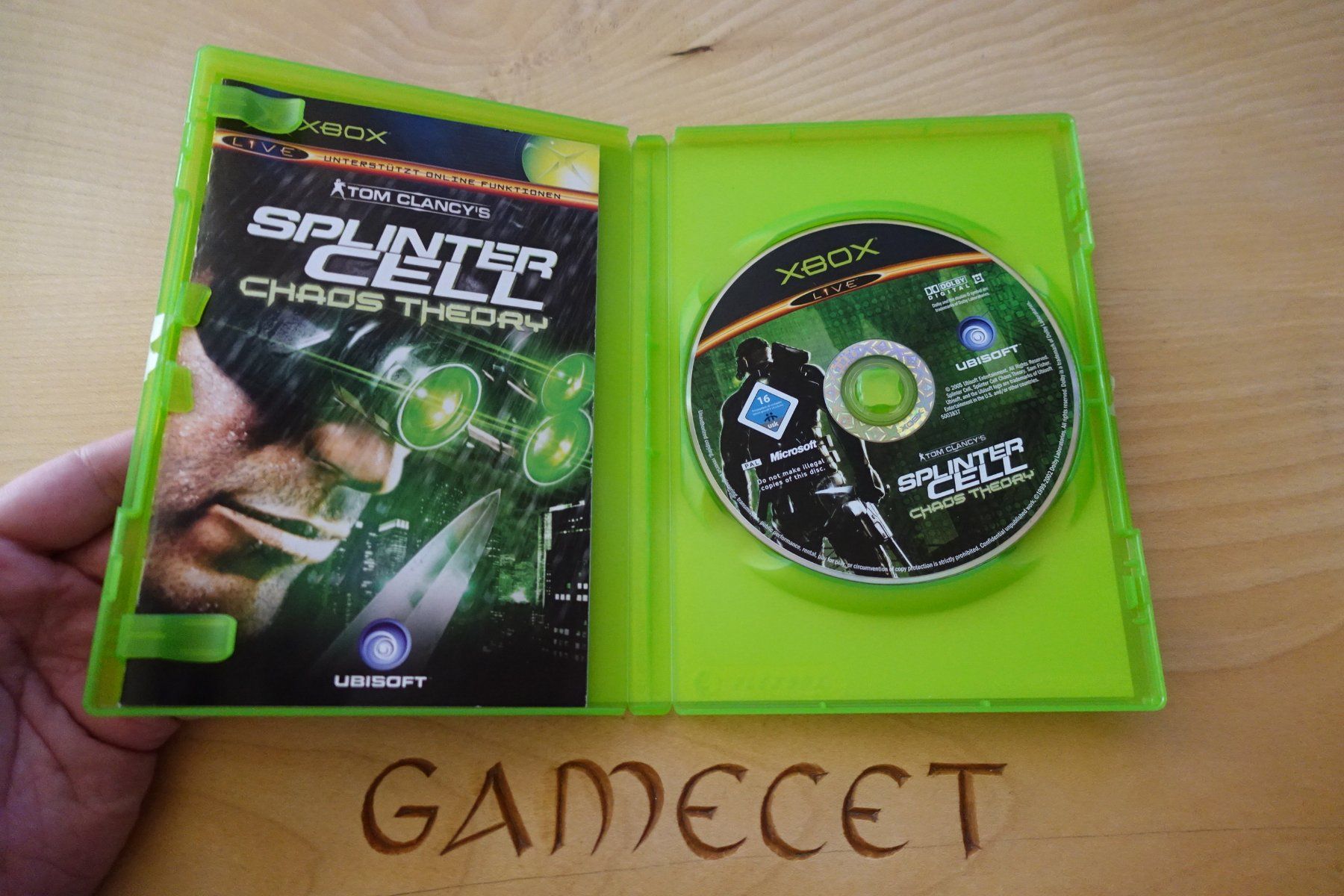 Microsoft Jeux: Tom Clancy's Splinter Cell: Chaos Theory – D'occasion à Steinach par Gamecet 3