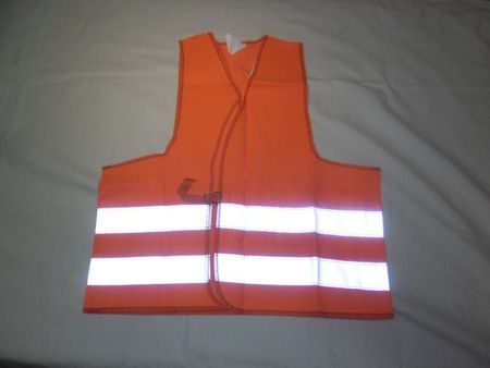 Warnweste / Leuchtweste , orange