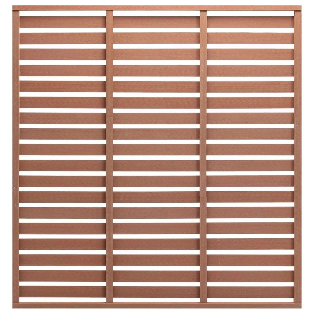 Zäune: zaunplatte WPC 180X180 cm Braun – Neu und originalverpackt aus Bühler von DealHaus_Ostschweiz