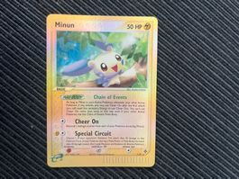Pokemon Minun Reverse Holo Rare EX Dragon