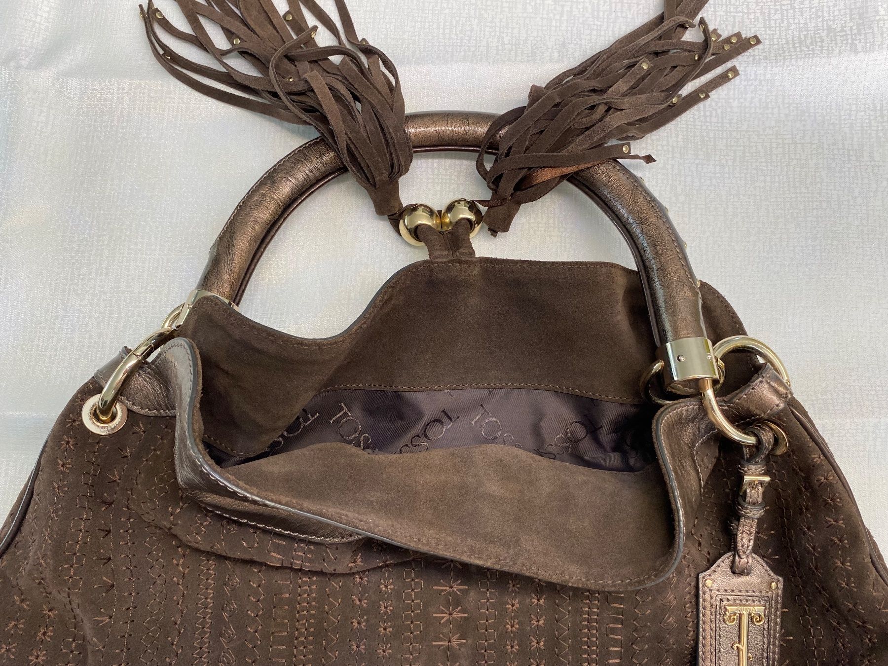 Silvio Tossi Taschen für Damen: Tasche Leder Silvio Tossi – Neu (gemäss Beschreibung) aus Hausen AG von corinne_g 5