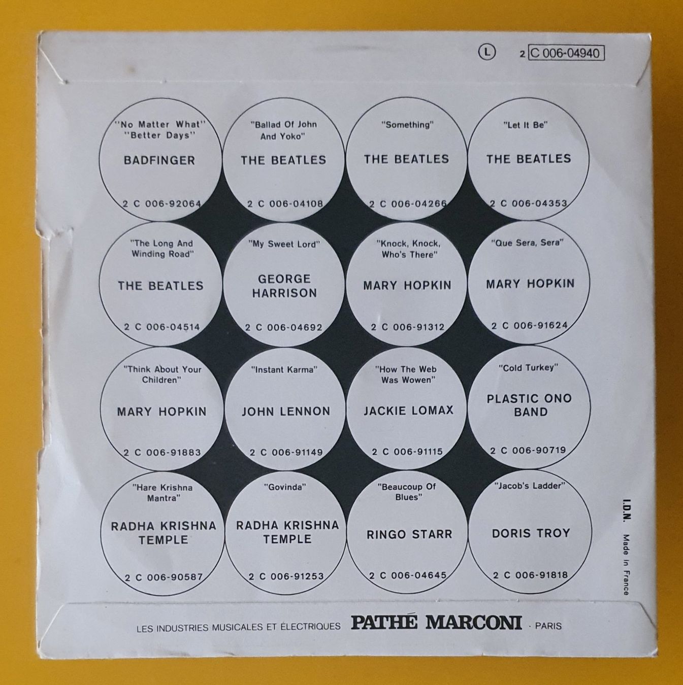 Vinyles: John Lennon - Imagine - It's so hard / 1975 / 446 – D'occasion à Grenchen par sale.manager 1