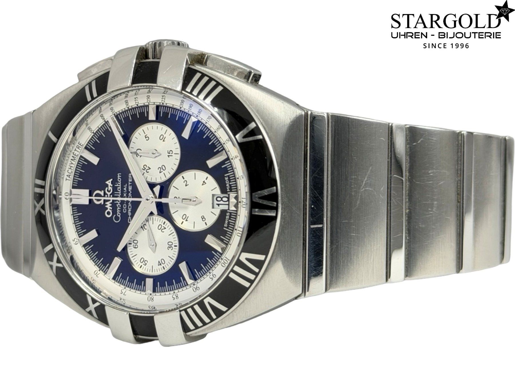 Omega Uhren: Omega Constellation Double Eagle - 1519.51.00 – Gebraucht aus Zürich von Stargold-Uhren 4