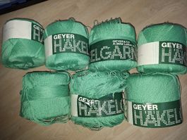 Häkelgarn grün