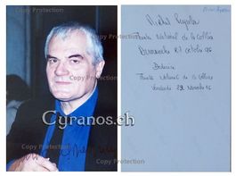 Michel Peyrelon (1936-2003) Schauspieler - Autogramm