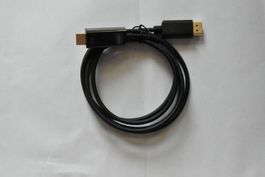 HDMI to display port cable