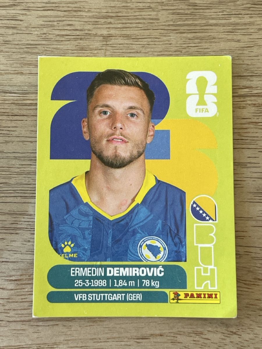 Panini Carte collezionabili: Panini BIH 17 Ermedin Demirovic – Nuovo (secondo la descrizione) da Fällanden venduto da Permarco