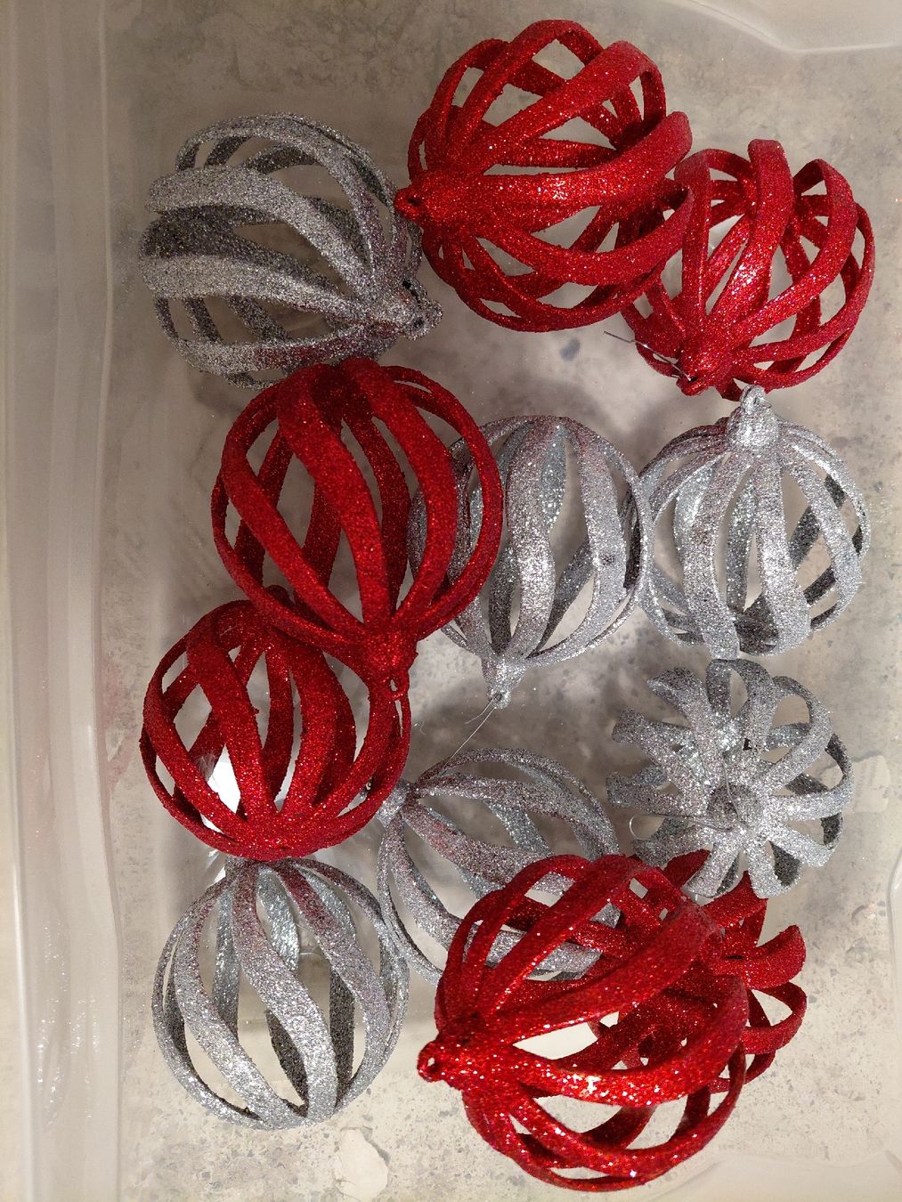 Alle Dekorationen: Verschiedene Weihnachtskugel Eminza – Gebraucht aus Allenwinden von Muggi076 4