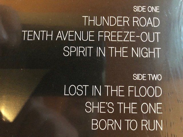 Dischi in vinile: Bruce Springsteen – Nuovo e nell'imballaggio originale da Aarwangen venduto da Jukebox3 3
