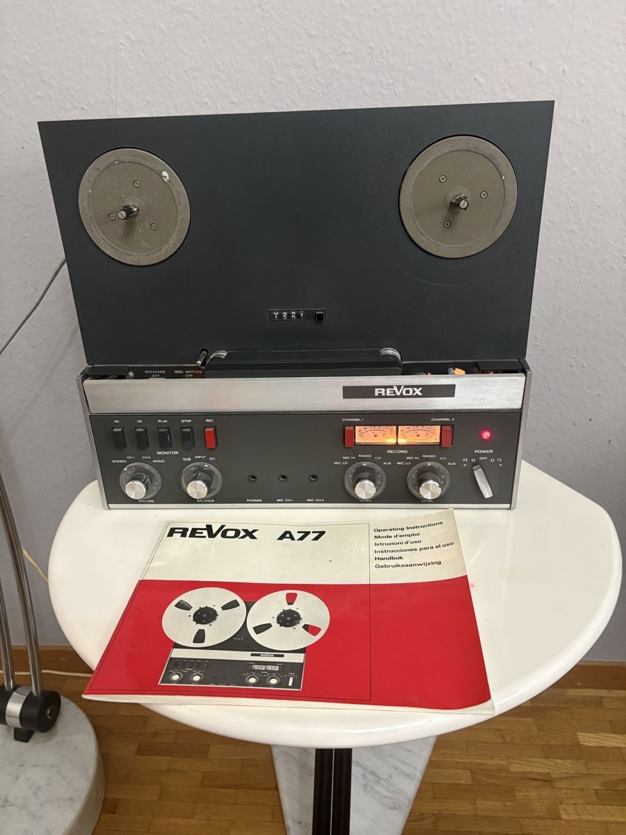 Revox Apparecchi a nastro: Magnétophone Revox A77 2 piste – Usato da petit lancy venduto da FerreiraLuis