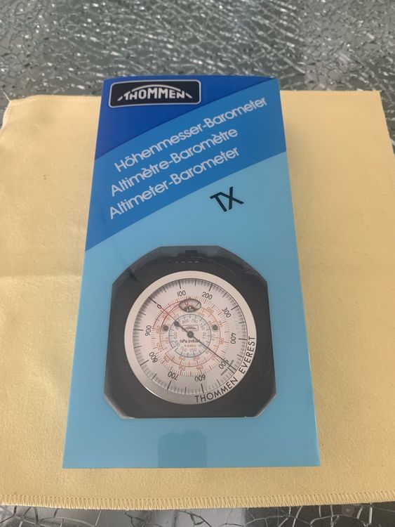 4-in-1 Outdoor Höhenmesser - Mit Barometer & Thermometer Für Wanderer