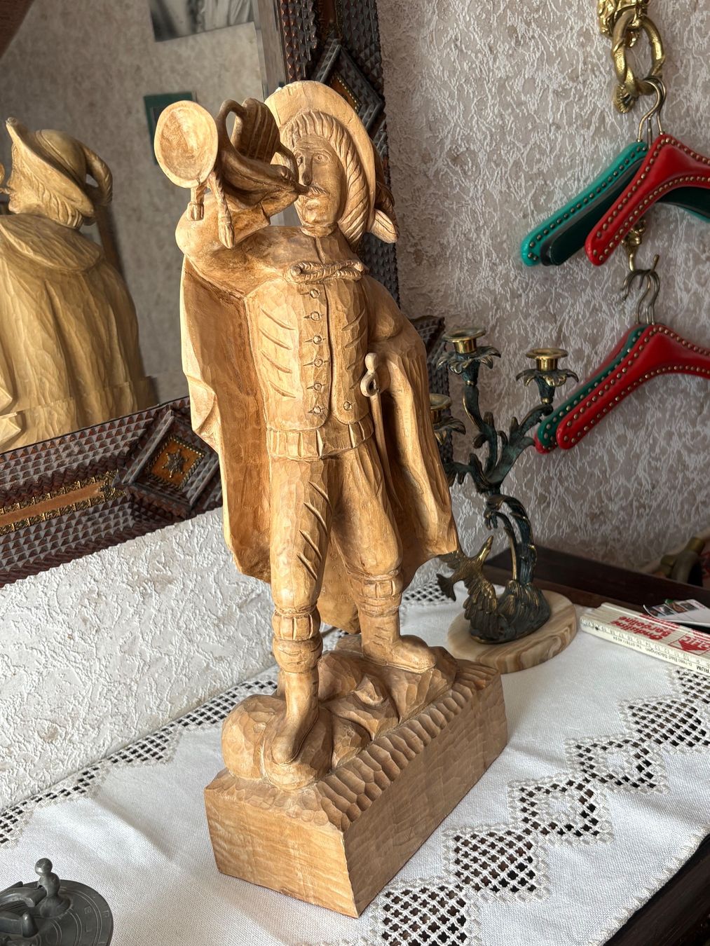 Figurines: Trompeter von Säckingen,geschnitzt – D'occasion à Frick par Rukki 2