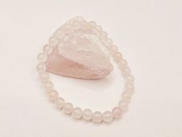 Damenarmband Bracelet Rosenquarz Rosa Heilsteine/Edelsteine