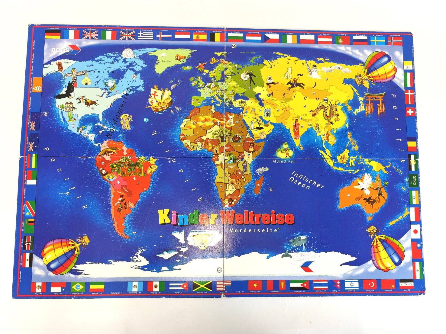 Spielzeuge: NORIS Kinder Weltreise – Gebraucht aus Schaffhausen von Restwert_SH 6