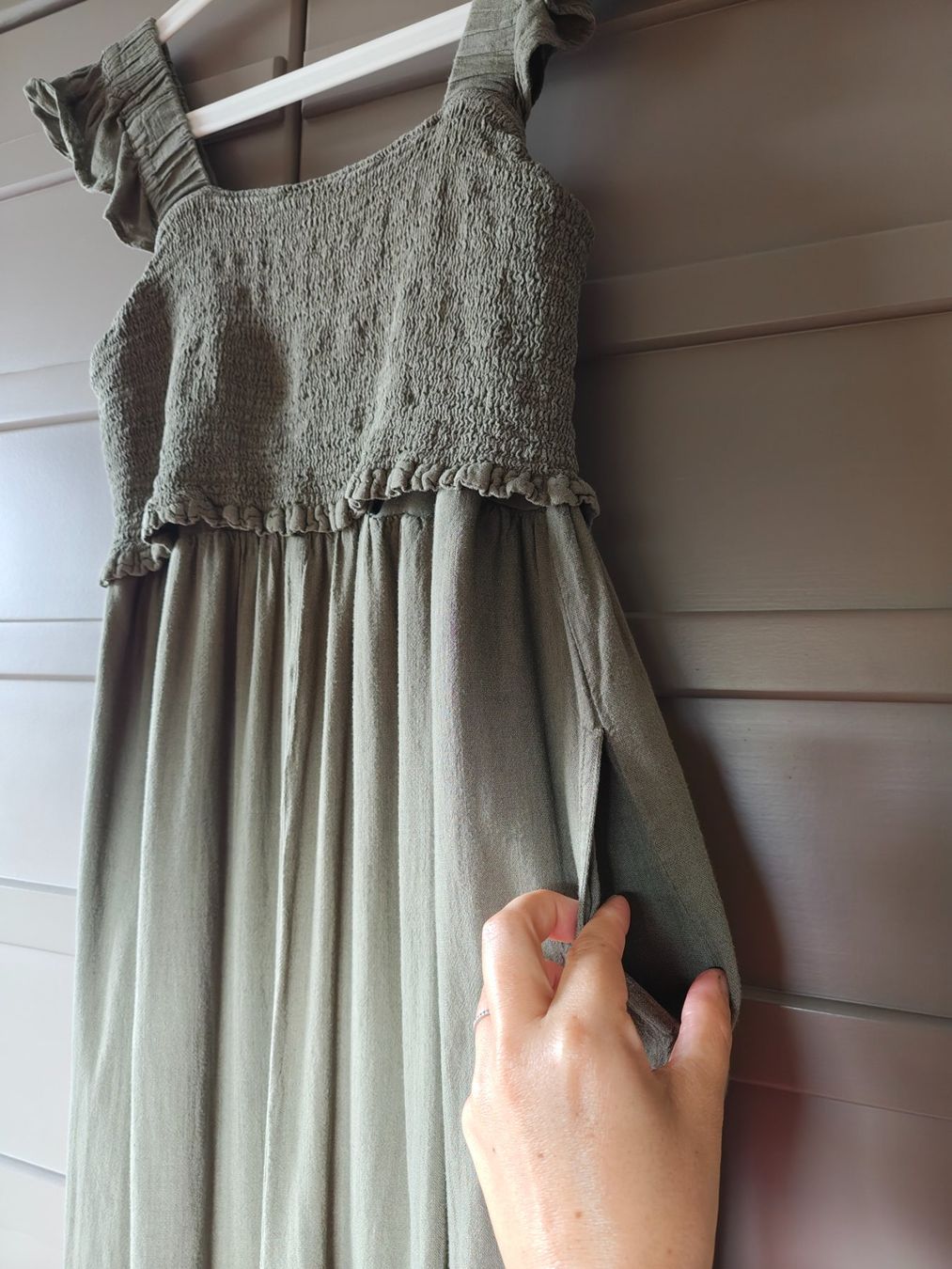 Tute: Seraphine combinaison et robe de grossesse EU 38 – Usato da Aïre venduto da Fabiolacaragol 4