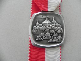 Medaille Schloss Kyburg ZH Zürich 1974 ca. 25 Gramm