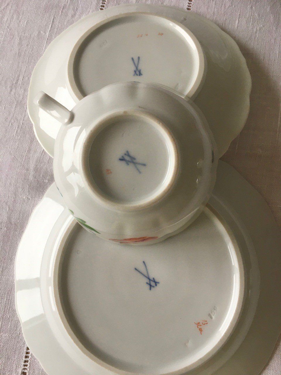 Geschirrsets: Meissen Teeservice – Gebraucht aus Mollis von Asommervogel 6