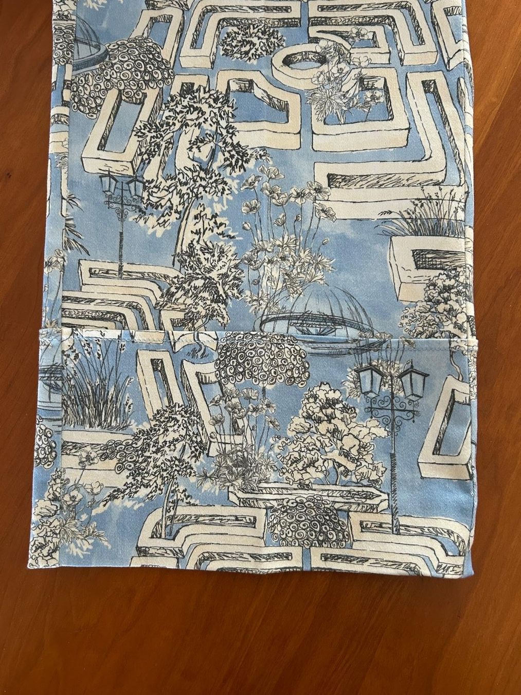 Hosen: Seductive Mia Hose Gr. 44 blau - weisses Muster – Neu und originalverpackt aus Wädenswil von coconut1289 1