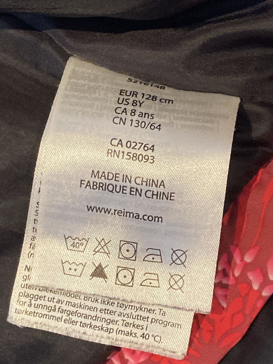 Reima Giacche & Cappotti: ab 1.- Reima Ski/Winterjacke, Gr.128 – Difettoso da Morschach venduto da leonie87 4