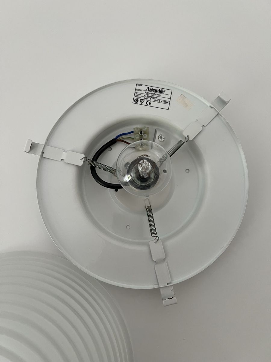 Artemide Kronleuchter & Deckenlampen: Artemide Egina Plafoniera – Defekt aus Zürich von Leuzzeli 2