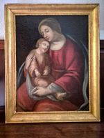 "la Vierge à l enfant" 17e „Madonna mit Kind“ 17.