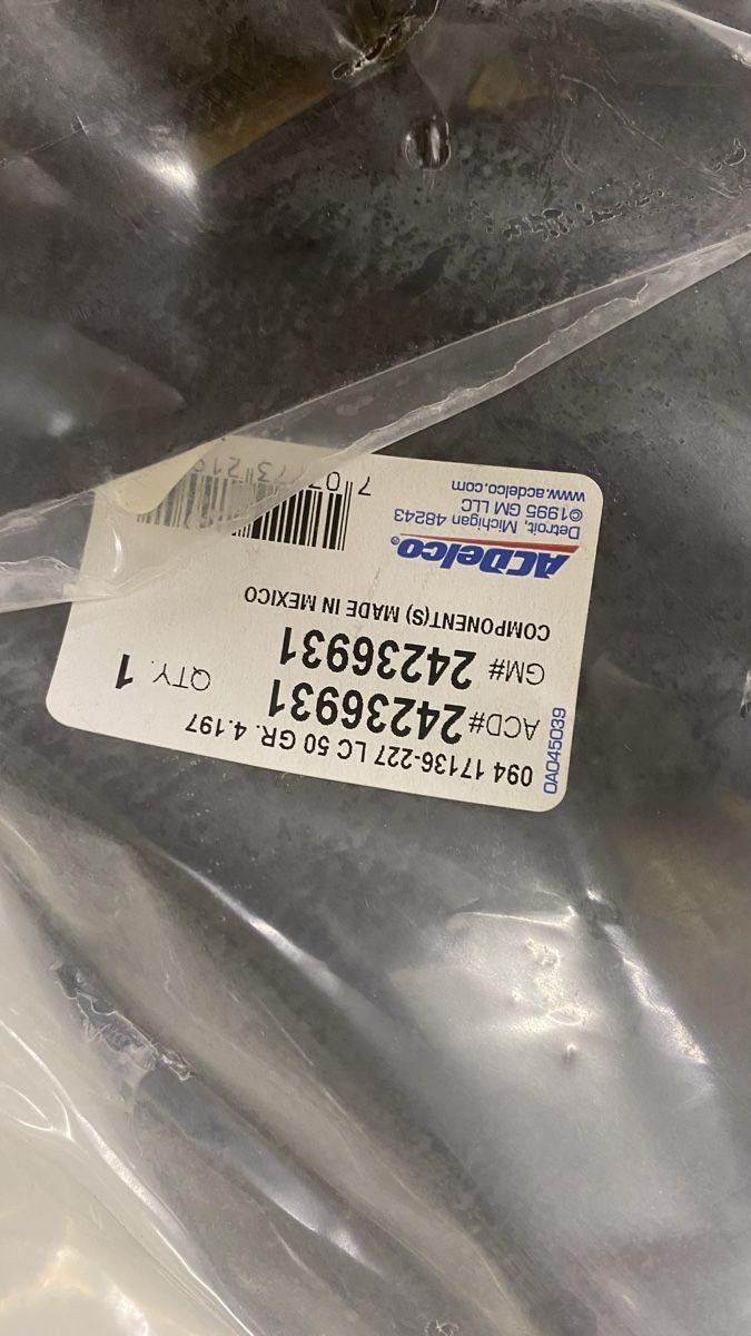 Chevrolet Tutti pezzi di ricambio auto: Corvette C 6Getriebeölfilter – Nuovo e nell'imballaggio originale da Rotkreuz venduto da Modellbau007