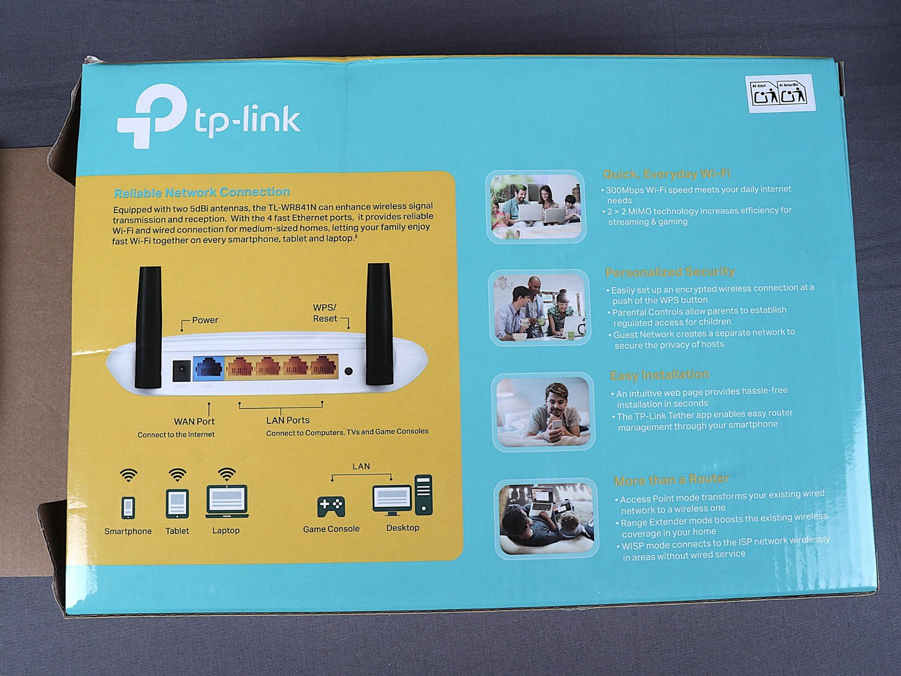 TP-Link Modem & Router: TP-LINK 300 Mbps Wireless N Router TL-WR841N – Nuovo (secondo la descrizione) da Steinen venduto da Restwert_Steinen 1