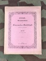 Neujahrsblatt der Feuerwerker-Gesellschaft Nr. 84, 1889