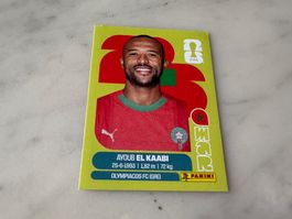 Panini FIFA Fussball WM 2026 Sticker Ayoub El Kaabi MAR 20