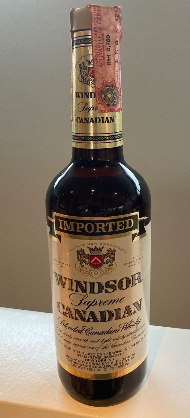 Spirituosen: Windsor Canadian Whisky von ca 1990 – Neu (gemäss Beschreibung) aus Roggwil BE von Maui2000
