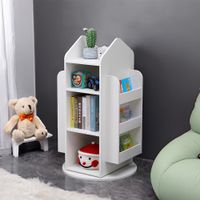 Kinderregal JUANA - Weiss - drehbar - 60 x 60 cm