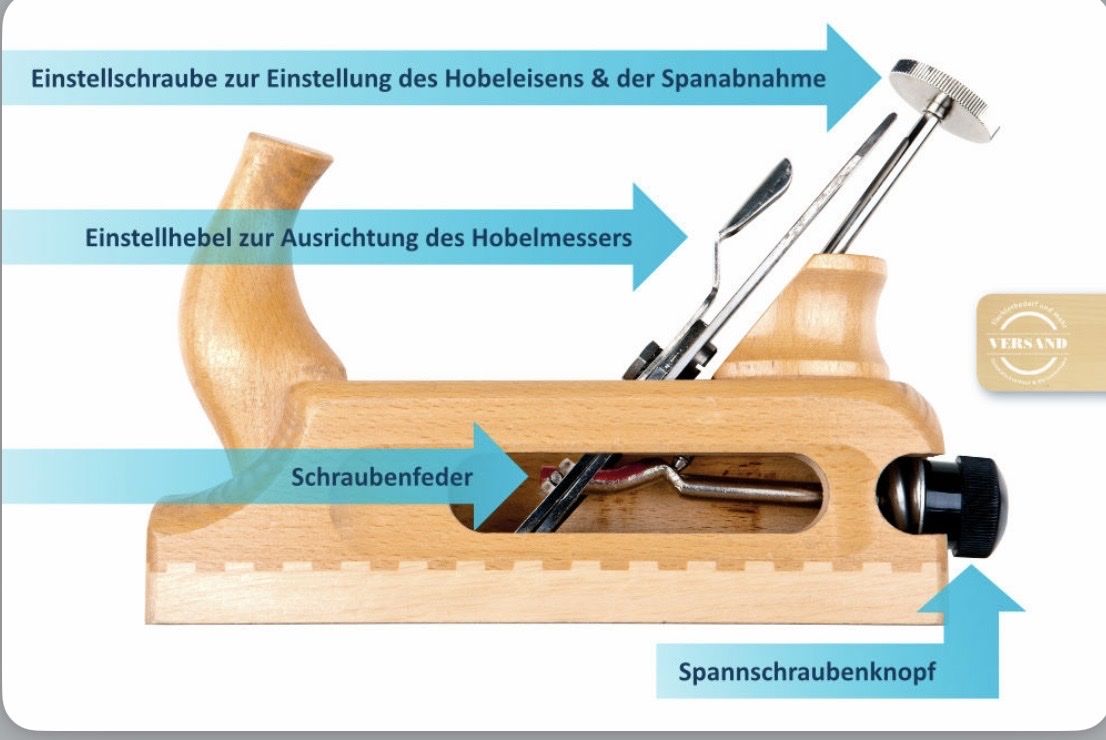 Alle Werkzeuge: Emmerich Primus Raubank Hobel – Gebraucht aus Laufenburg von yan_vd6h 6