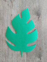 5 Stk Filz Blätter 29*18.5 cm Felt Leaves