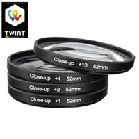 ✅ FILTER SET 52mm - MAKRO FILTER CLOSE UP - KAMER FILTER SET