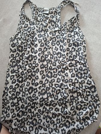 Damen Top Zebra Animalprint Grösse XS