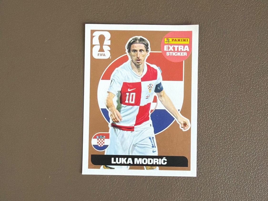 Panini Carte collezionabili: Luka Modric Extra Sticker – Usato da Augst BL venduto da bek_cm7c