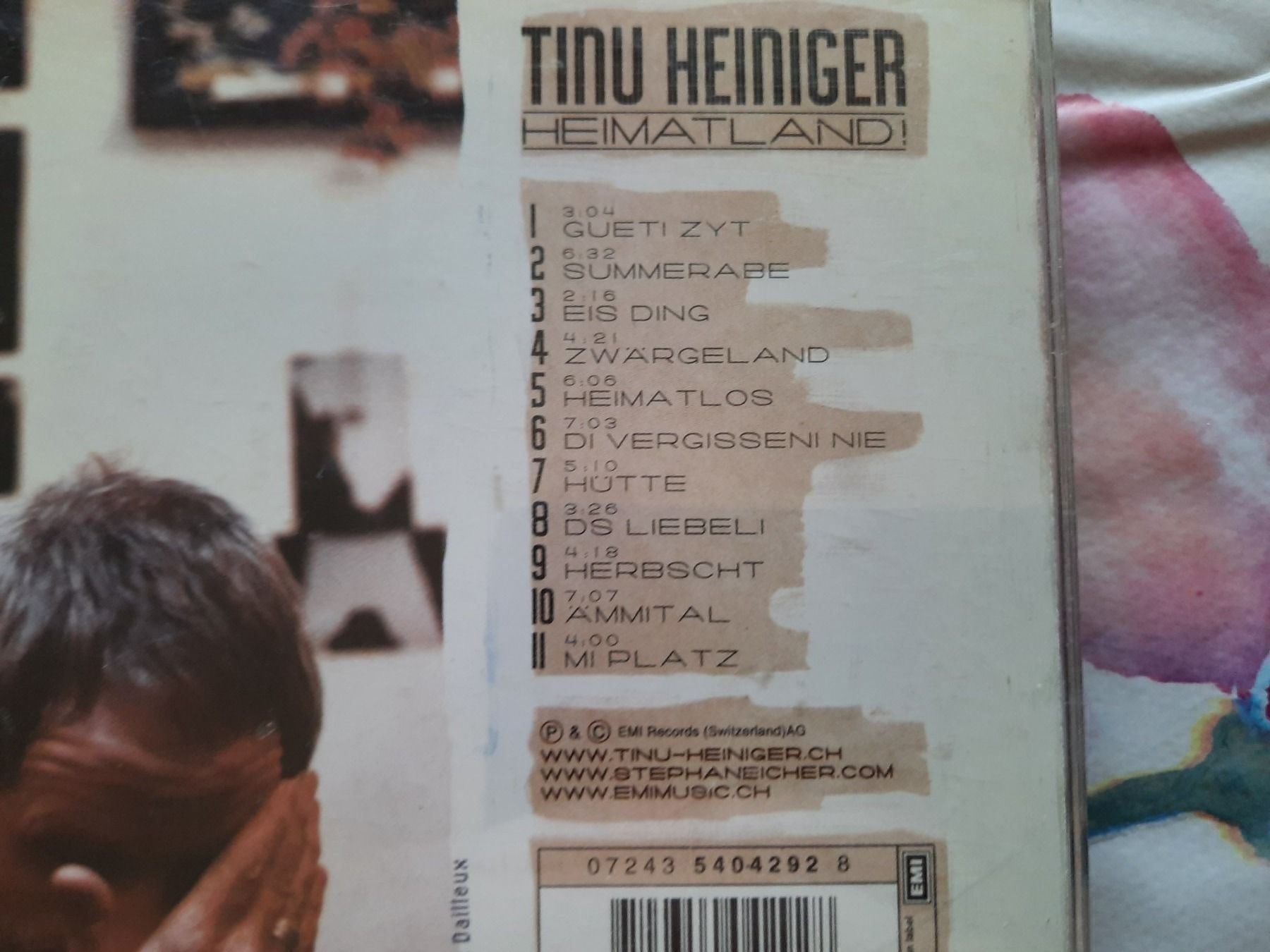CD: CD Tinu Heiniger - Heimat Land – Usato da Pully venduto da bro_n52j 3