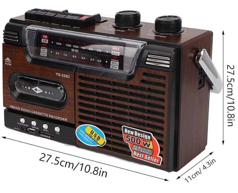 Radio: Kassettenrekorder, USB AM FM Radio – Usato da Basel venduto da NoZZaLA