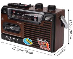 Kassettenrekorder, USB AM FM Radio