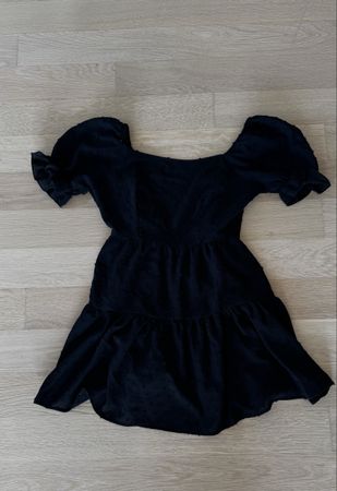 Sommerkleid schwarz, Grösse L