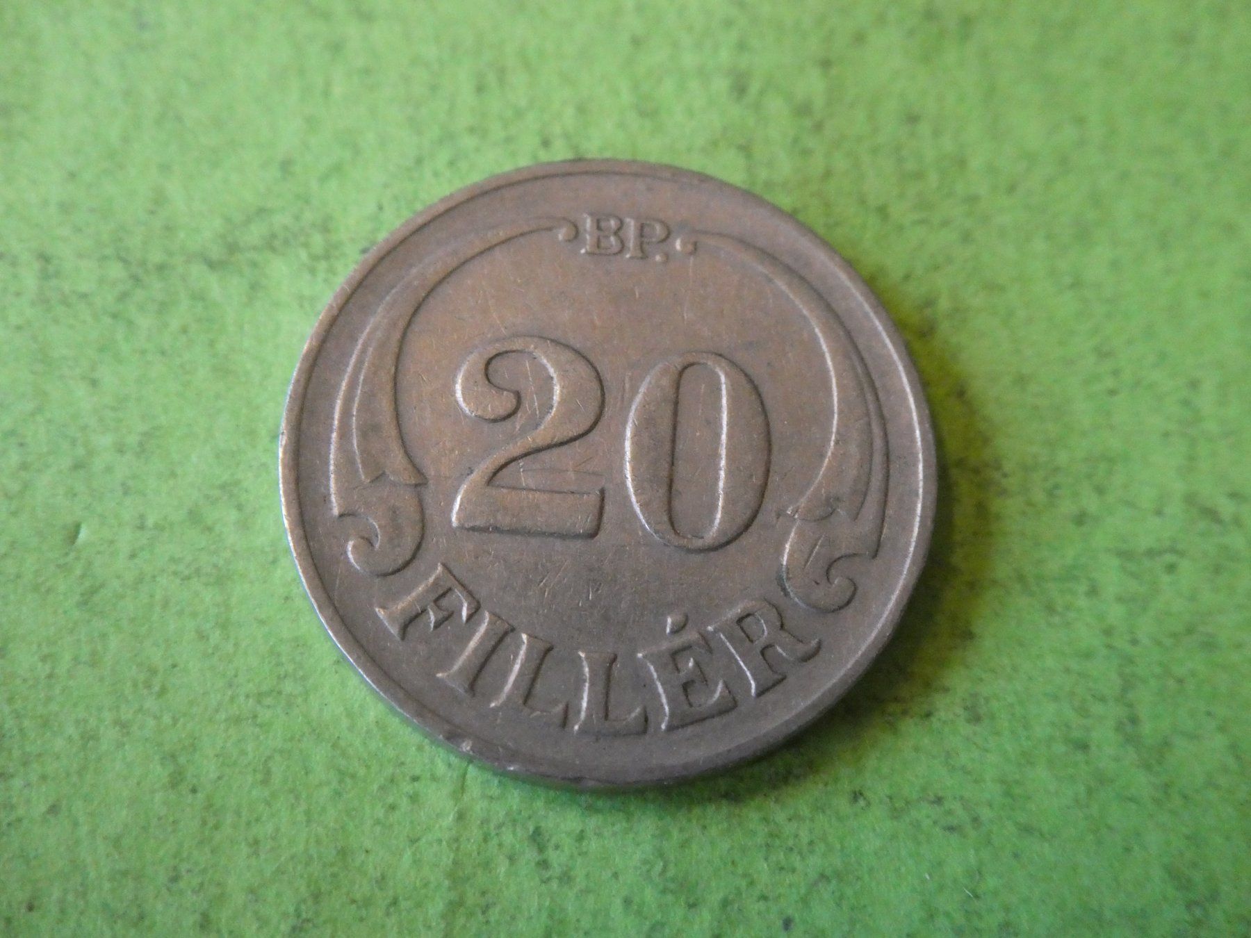 Tutti le monete: Ungarn 1926, 20 Filler – Usato da Hinterforst venduto da Rohusri 1