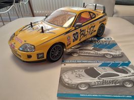TAMIYA 1/10 TOYOTA SUPRA AUF TA-02 CHASSIS