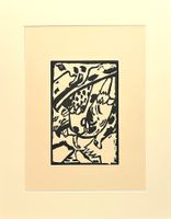 Wassily Kandinsky - Original Vintage Holzschnitt