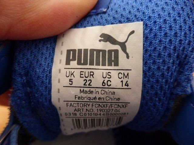 Puma Scarpe per ragazzi: Puma Turnschuhe, Kids, Gr. 22, neu – Nuovo (secondo la descrizione) da Chur venduto da Jacky17 6