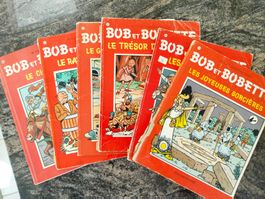 Lot de 6 BDs Bob et Bobette 83,107, 113, 136, 137, 195