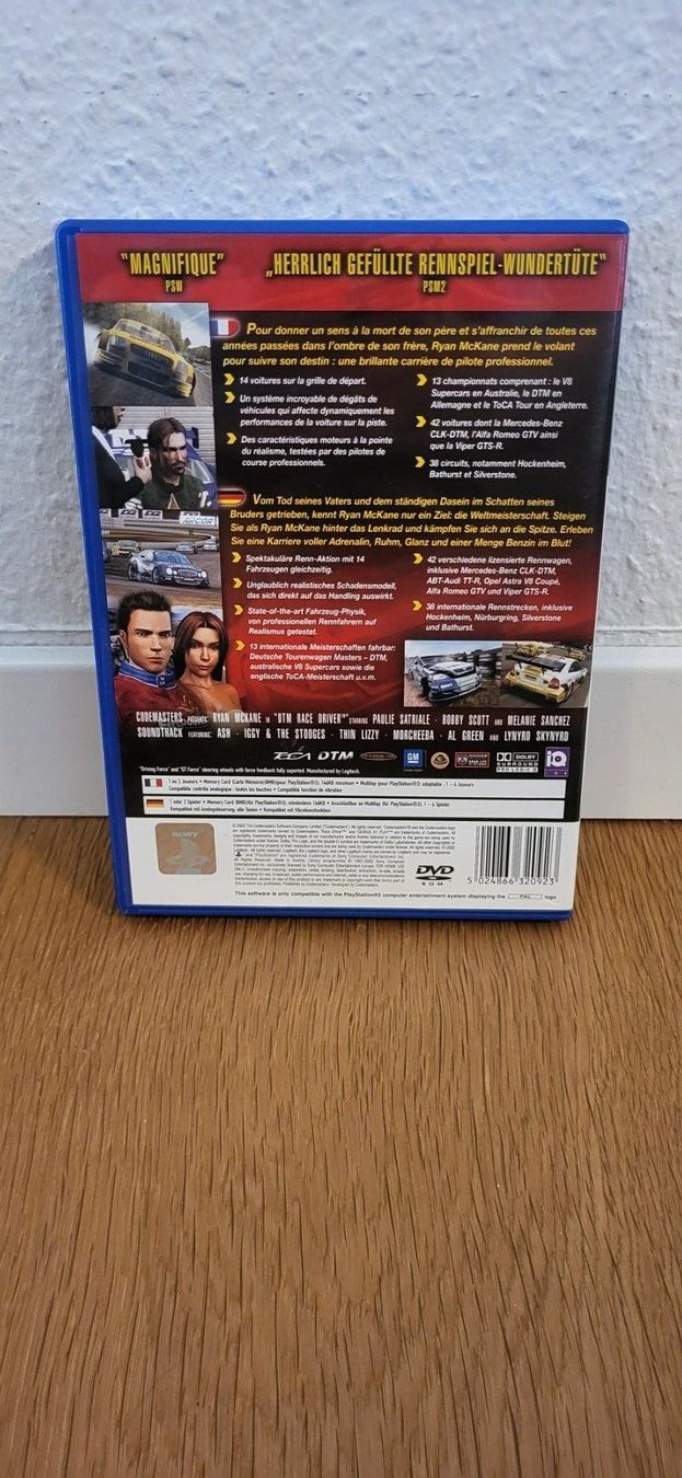 Sony Spiele: PS2 - DTM Race Driver – Gebraucht aus Münsingen von DigitaleSpielecke 1