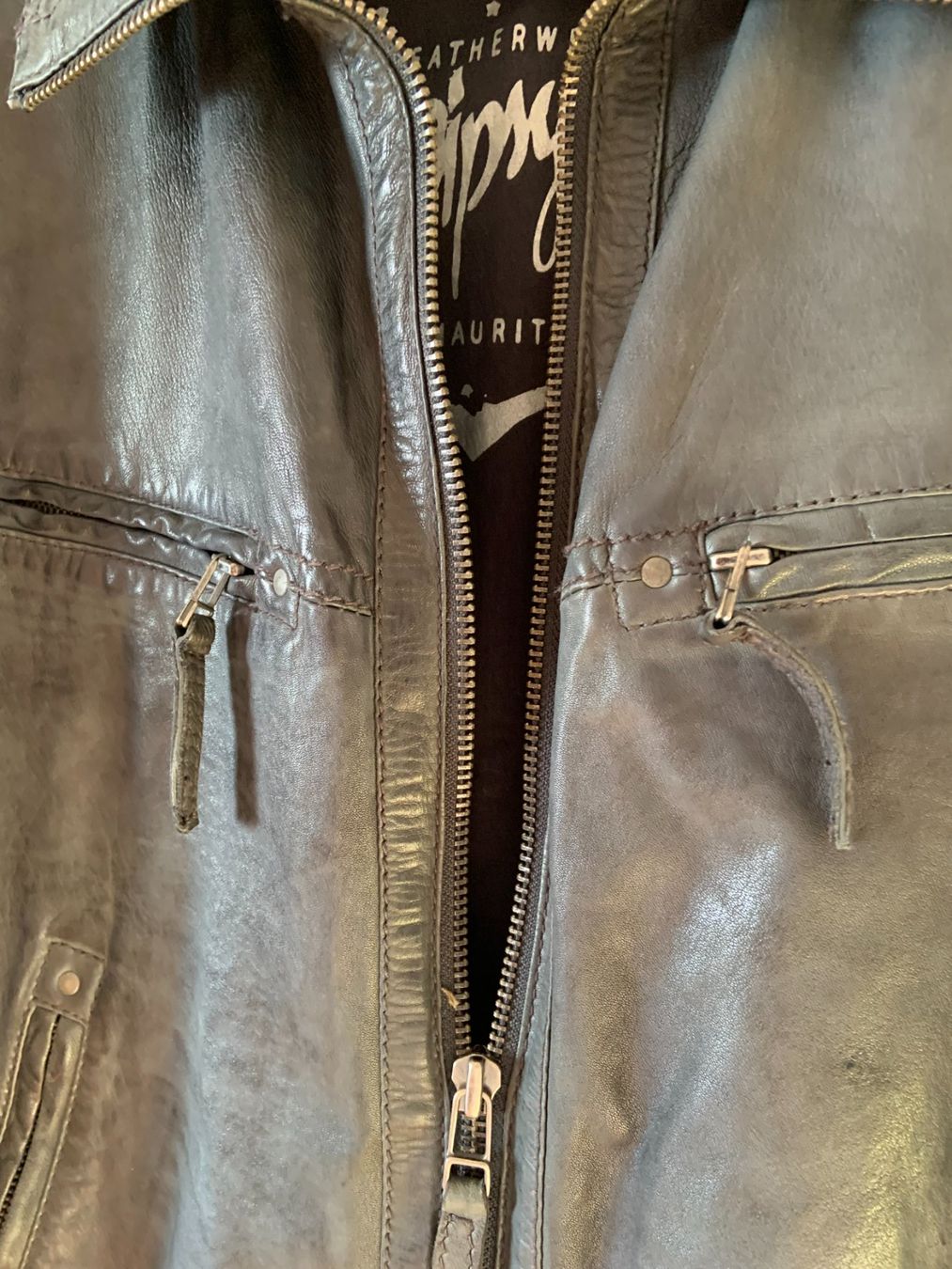 Giacche: Lederjacke Piloten Gipsy Einzelmusterstück – Usato da Herrliberg venduto da Imperial1970 1