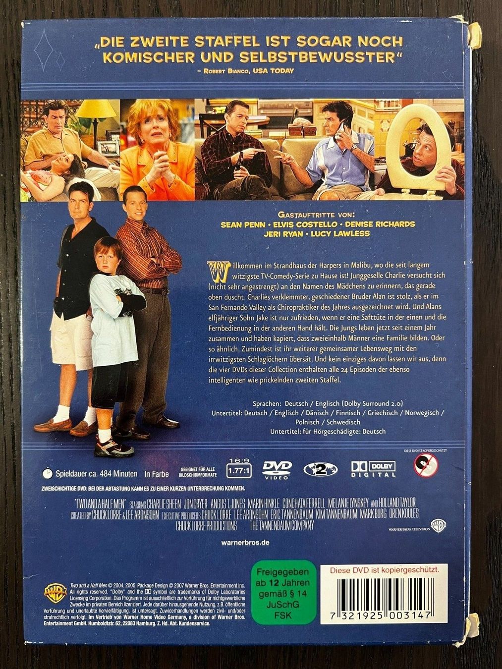Tutti i DVDs: Two and a Half Men Staffel 2 – Usato da Zürich venduto da FilmFreunde 1