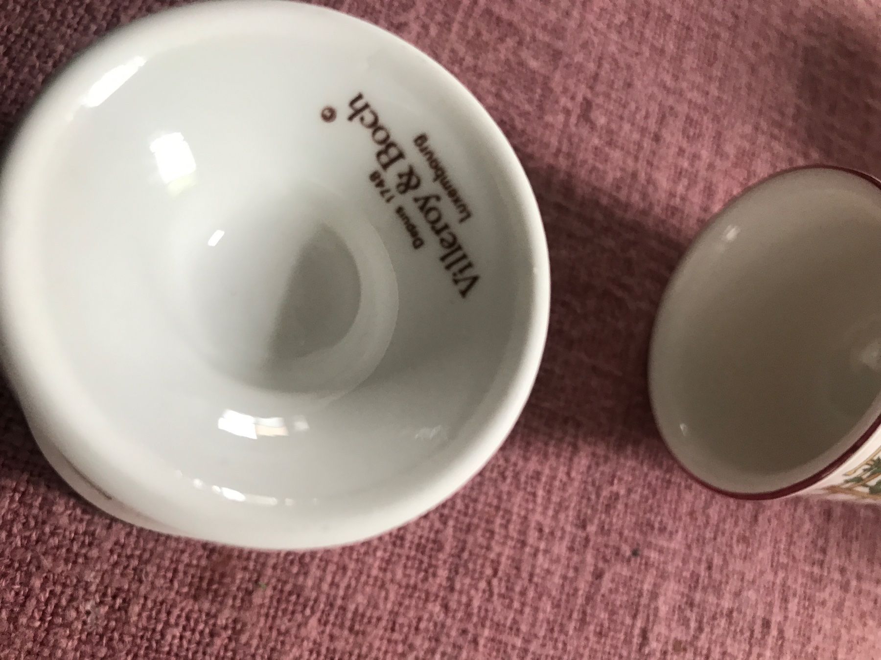 Villeroy & Boch Autre vaisselle: Villeroy & Boch - 4x Eierbecher "Obstgarten" - – D'occasion à Wettingen par Andres54 2