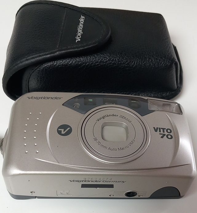 Voigtländer Kamera: Voigtländer Vito 70 - Kompaktkamera für analoge Fotos! – Gebraucht aus Buttikon SZ von MH1976